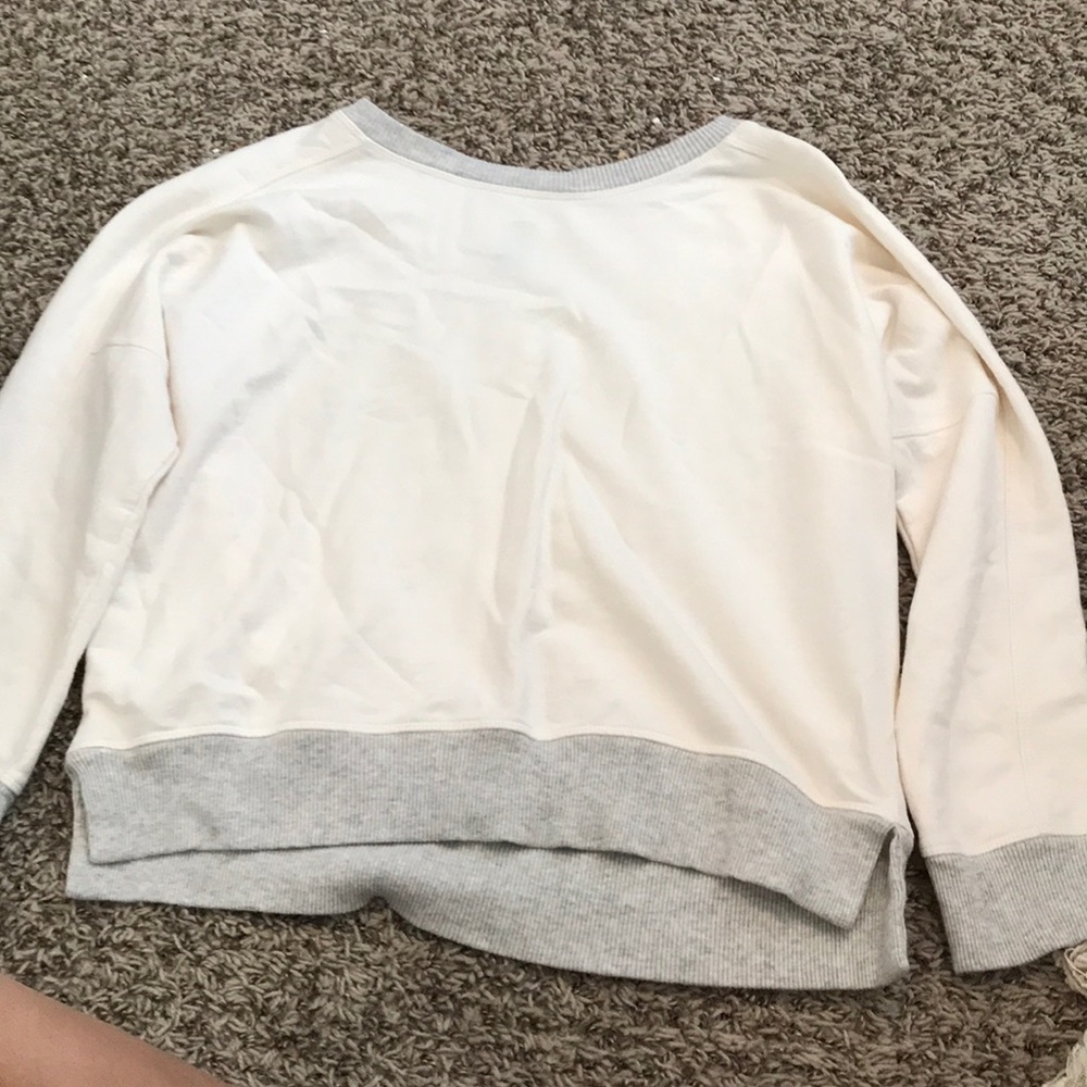 White sweater